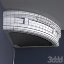 Угловой кондиционер Gree Corner - Бытовая техника - 3D модель