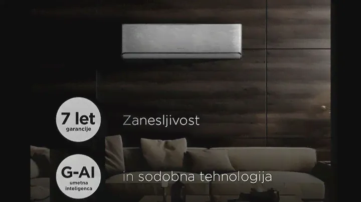Gree AIRY vam zagotavlja udobje v vašem domu 365 dni v letu.