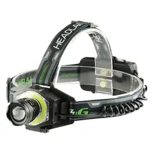 Фонарь налобный POLICE K-107 GREE XPE T6+COB RING