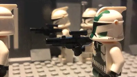 Lego Star Wars Clone Wars Ship Defence Stop Motion