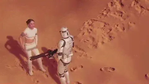 CAPTAIN REX IN ATTACK OF THE CLONES