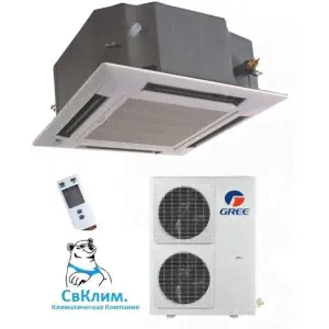 Кондиционер кассетная сплит-система Gree GKH 24 K3BI / GUHN 24 NK3AO-0